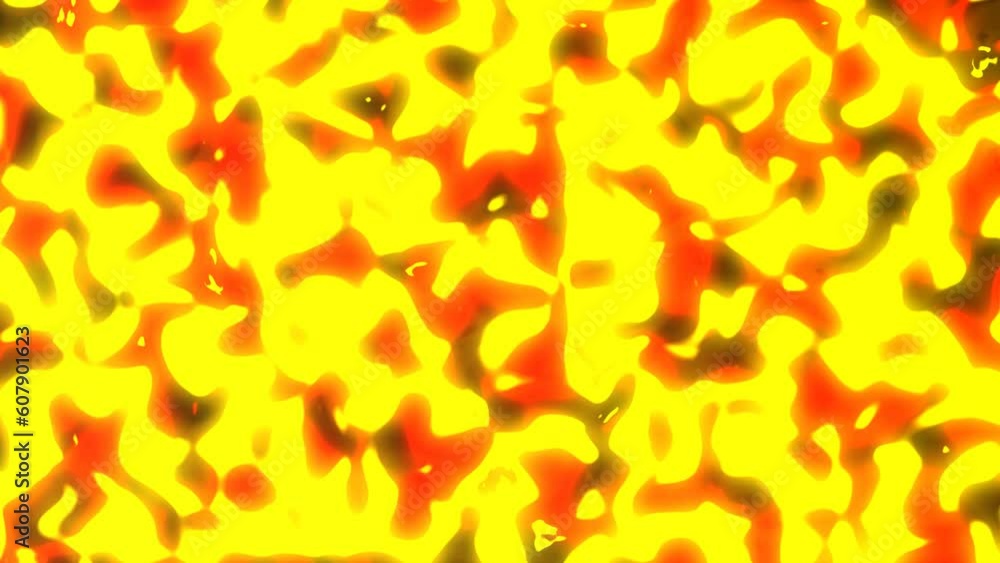 Liquid Fire Abstract Background Animation, in Colors of Red, Yellow and Black Liquid Fire Abstract Background Animation, in Colors of Red, Yellow and Black
