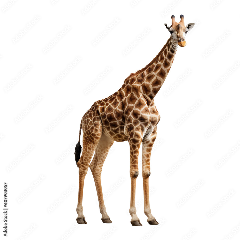 Giraffe transparent background