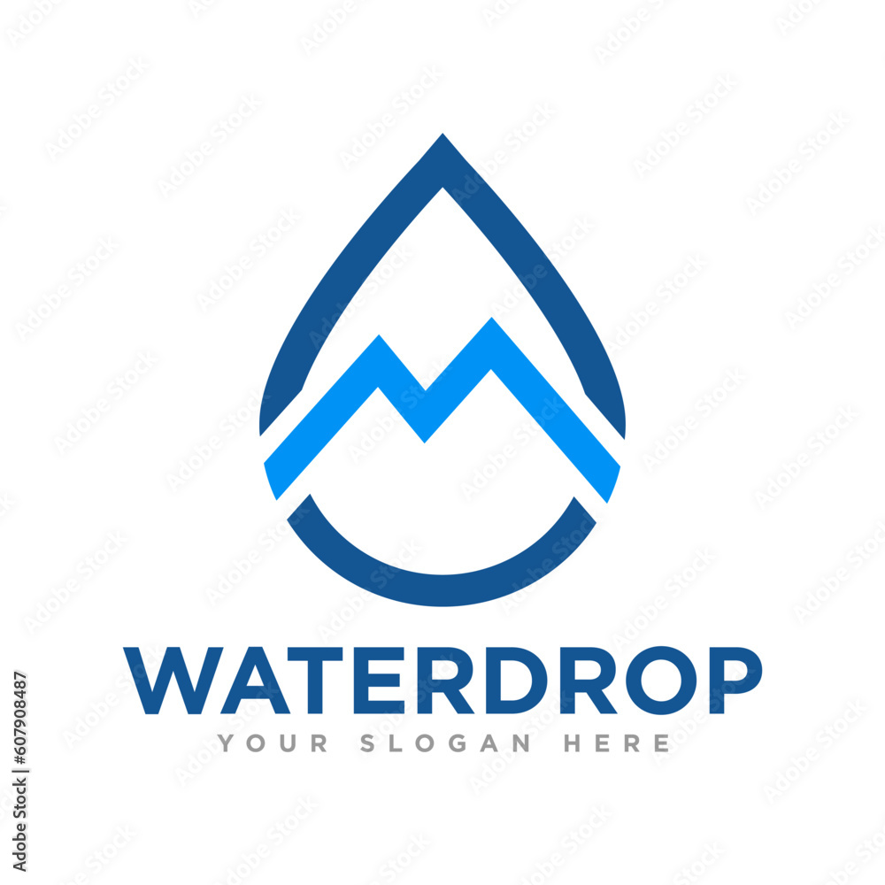Water Drop Design Illustration Water Drop Design Illustration