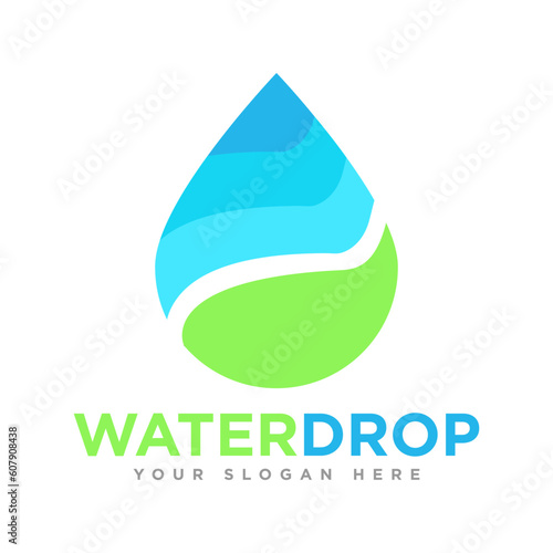 Water Drop Design Illustration