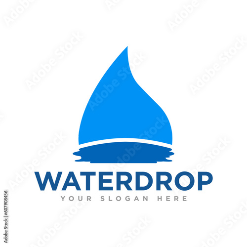 Water Drop Design Illustration