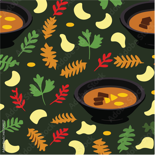 cute simple goulash pattern, cartoon, minimal, decorate blankets, carpets, for kids, theme print design
