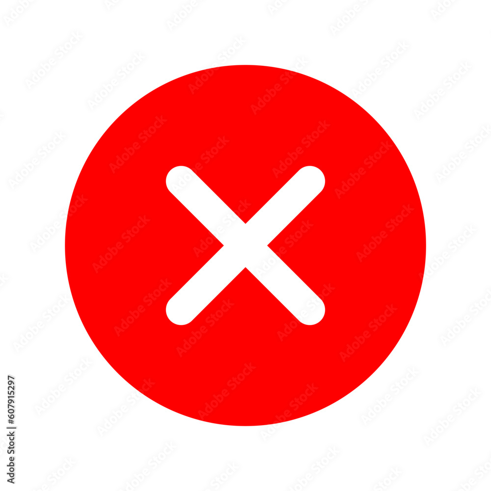 Decision making icons for yes and no voting. Vector illustration isolated on white background. Decision making icons for yes and no voting. Vector illustration isolated on white background.