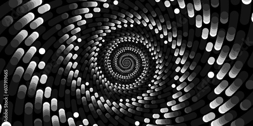 Swirling radial background....