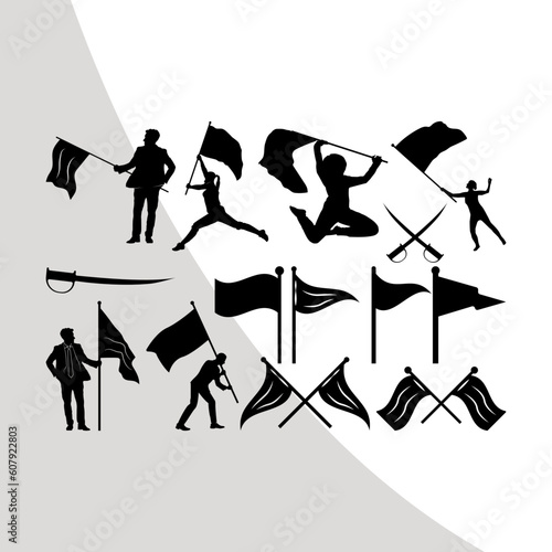 Color Guard SVG Bundle, Color Guard Flags Svg, Color Guard Silhouette, Color Guard Mom, cricut Clipart, Vector, cut file, Svg