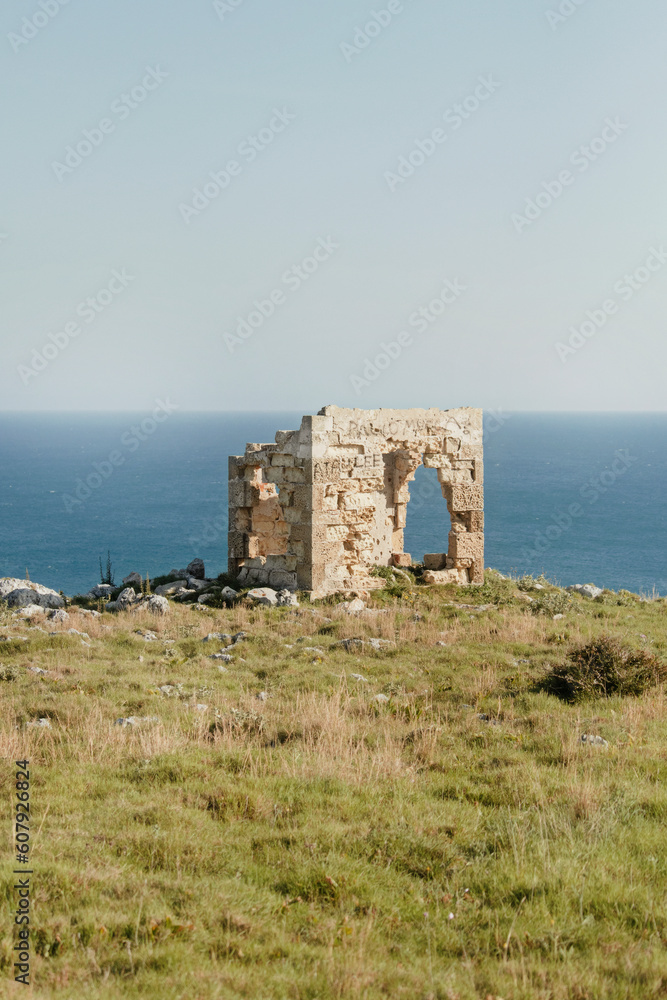 Ruins of a house or tower in Salento