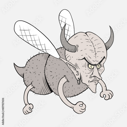 Design of mutant insect flying