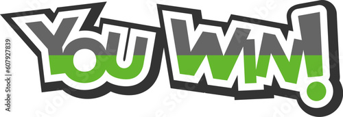 You Win message