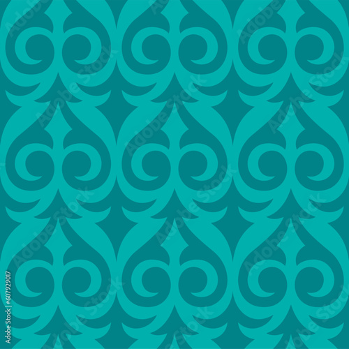 Seamless background from a floral ornament, Fashionable modern wallpaper or textile