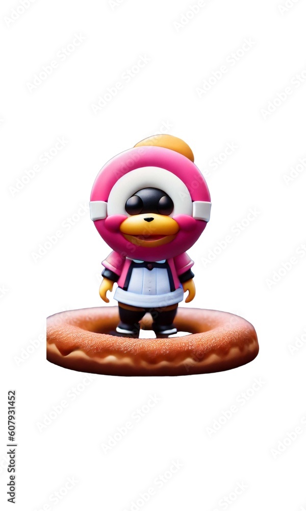 isolated object of cute character in white background isolated object of cute character in white background