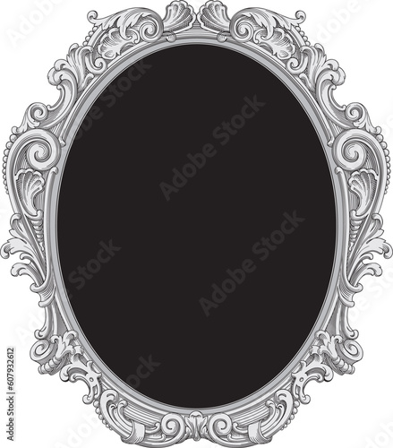 Night frame design element vector