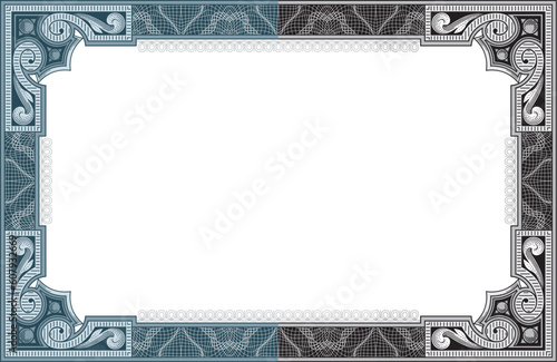 Secure design frame vector