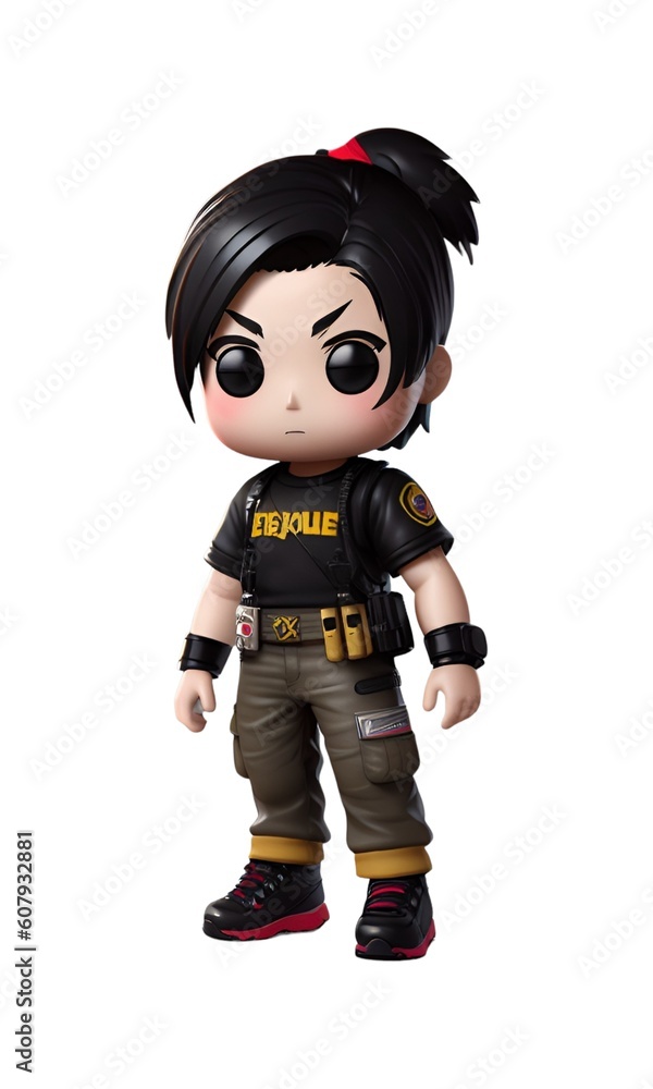 isolated object of cute character isolated object of cute character