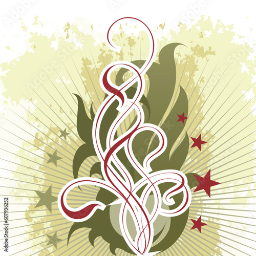 floral, this illustration may be usefull as designer work.