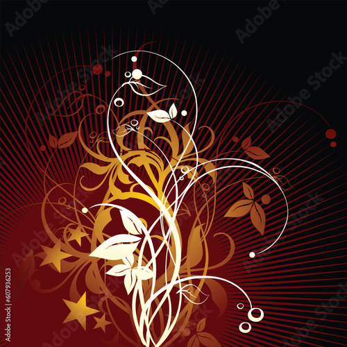 floral, this illustration may be usefull as designer work.