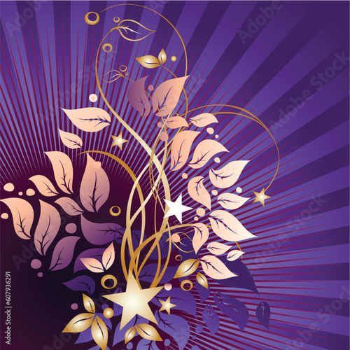floral, this illustration may be usefull as designer work.