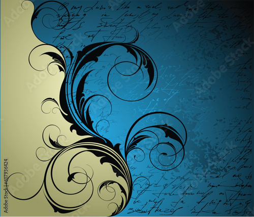 floral, this illustration may be usefull as designer work.
