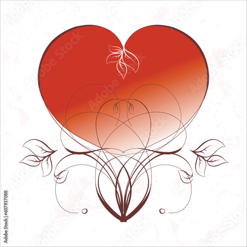 heart, this illustration may be usefull as designer work.