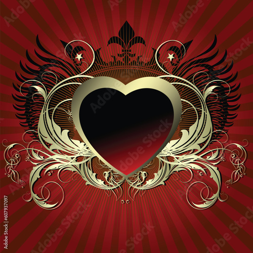 heart, this illustration may be usefull as designer work.