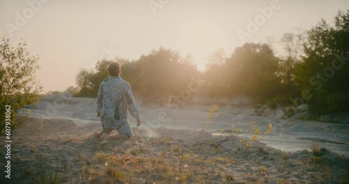 Wallpaper Mural Alone Man Mental Health Loneliness Concept Torontodigital.ca