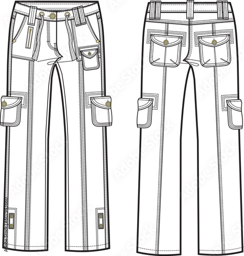 lady cargo pants
