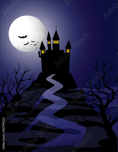 Halloween theme background