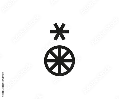 Tyche - Fortuna  greek symbol  photo