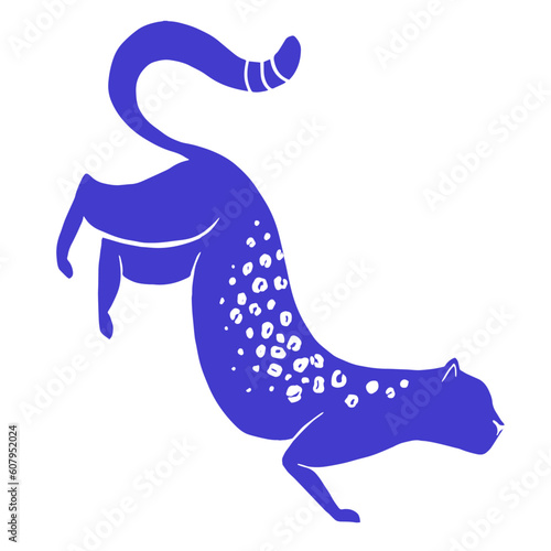 Jaguar, animal, amazon, tropical, fauna, wild, nature, vector, symbol, illustration, silhouette, print, label, packaging, ounce