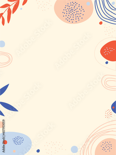 Background with place for text.Summer abstract background, summer sale banner, poster design. Vector illustration.