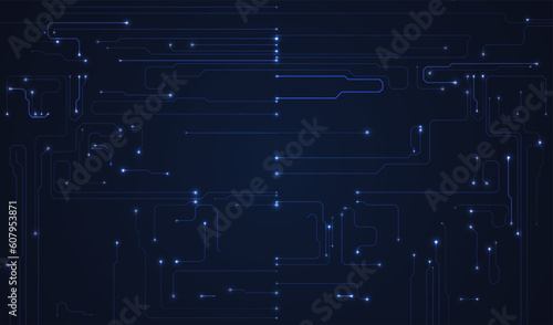 Abstract circuit board background.