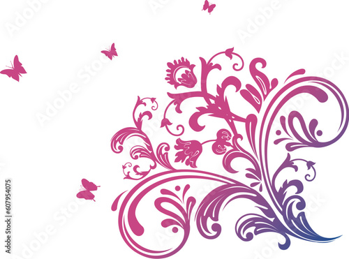 Floral Background, vector