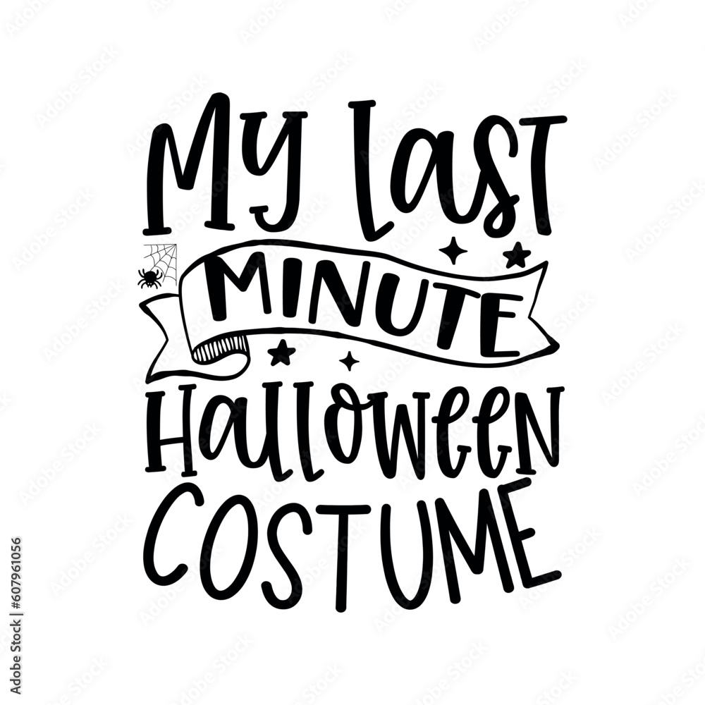 My Last Minute Halloween Costume