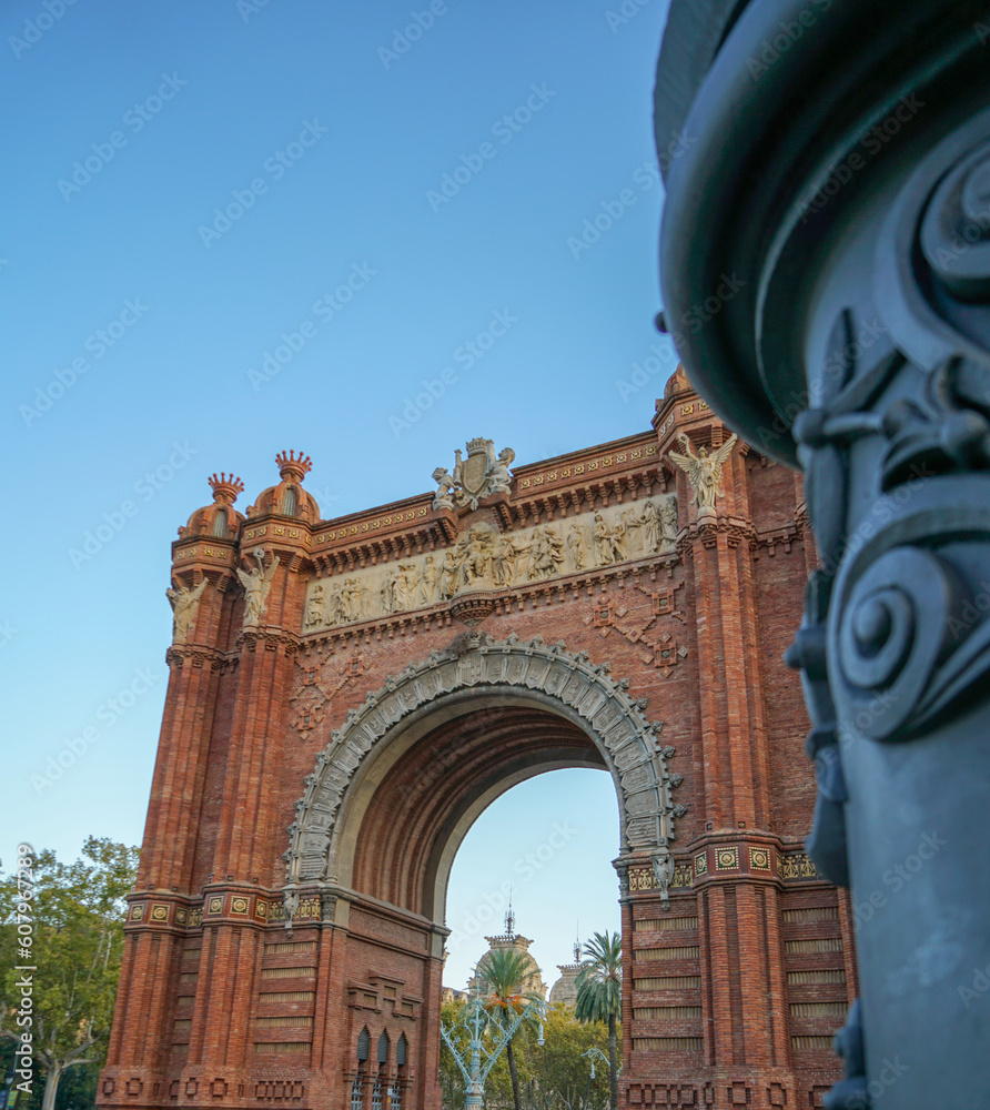 The Arco de Triunfo de Barcelona