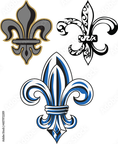 fleur de lis elements