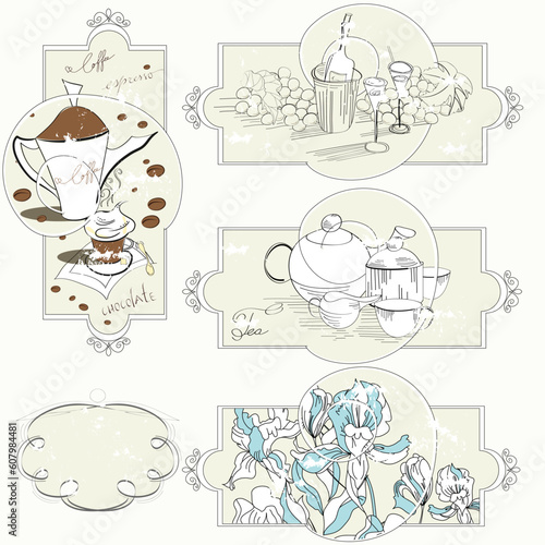 Vintage frame set 1