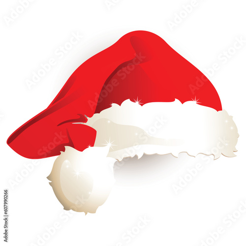christmas hat, this  illustration may be useful  as designer work
