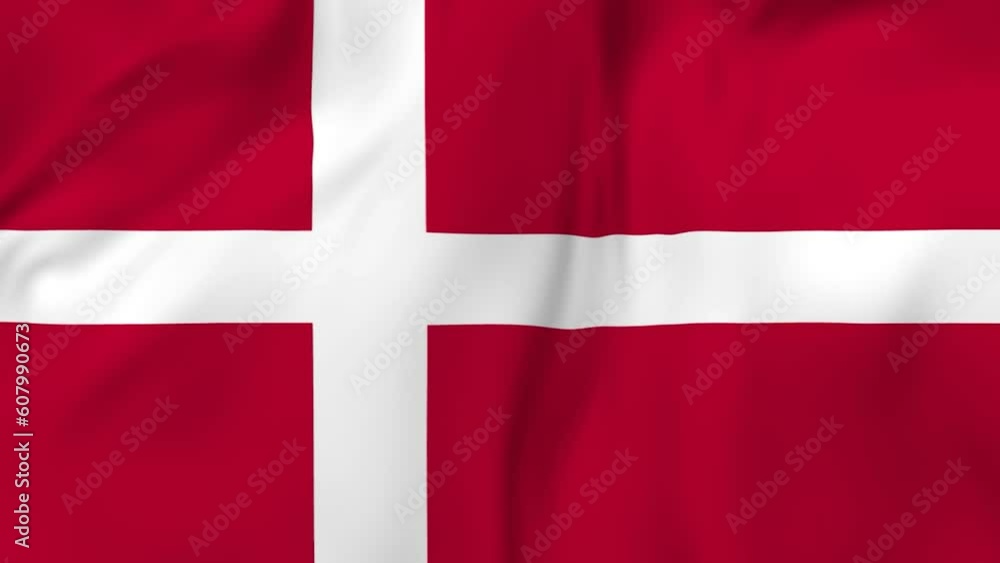 Arising map of Denmark and waving flag of Denmark in background. 4k video. Arising map of Denmark and waving flag of Denmark in background. 4k video.