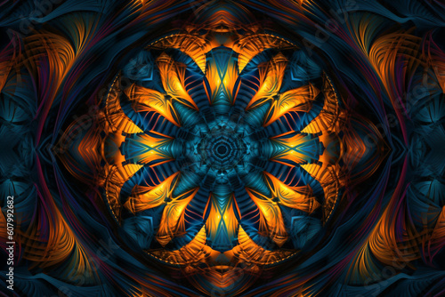 Wallpaper Mural Generative ai. Abstract geometry pattern background, Torontodigital.ca