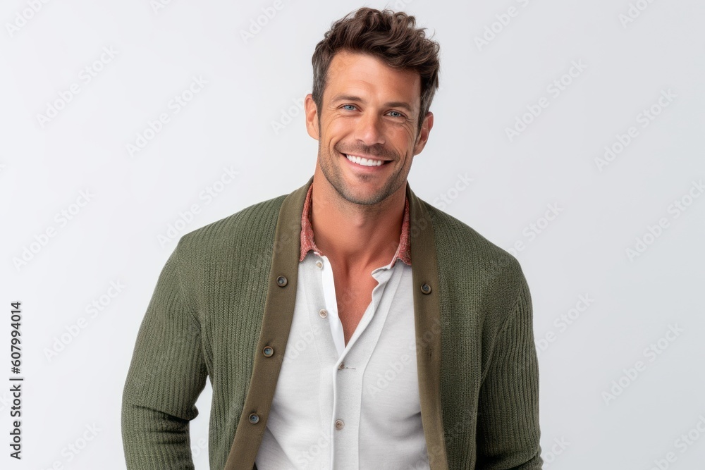 Portrait of a handsome young man smiling and looking at camera. Portrait of a handsome young man smiling and looking at camera.