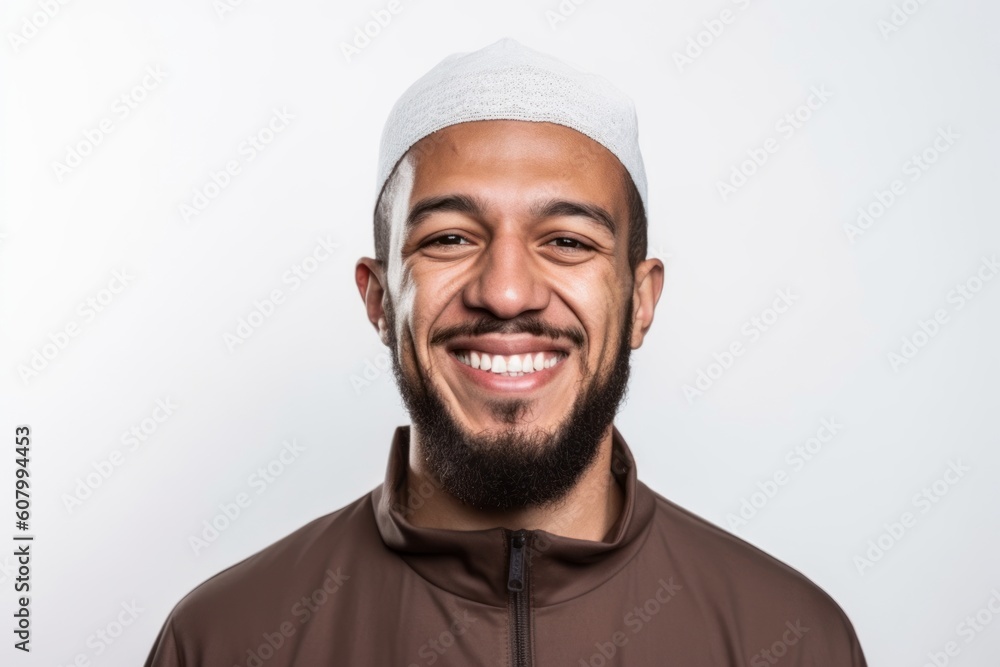 Portrait of a happy arabic man isolated on a white background Portrait of a happy arabic man isolated on a white background