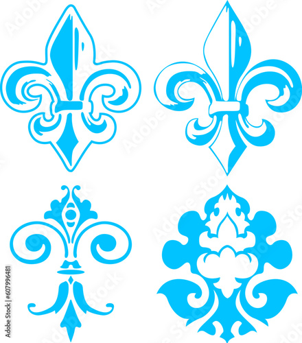 fleur de lis elements