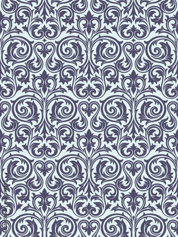 Seamless background from a floral ornament, Fashionable modern wallpaper or textile Seamless background from a floral ornament, Fashionable modern wallpaper or textile