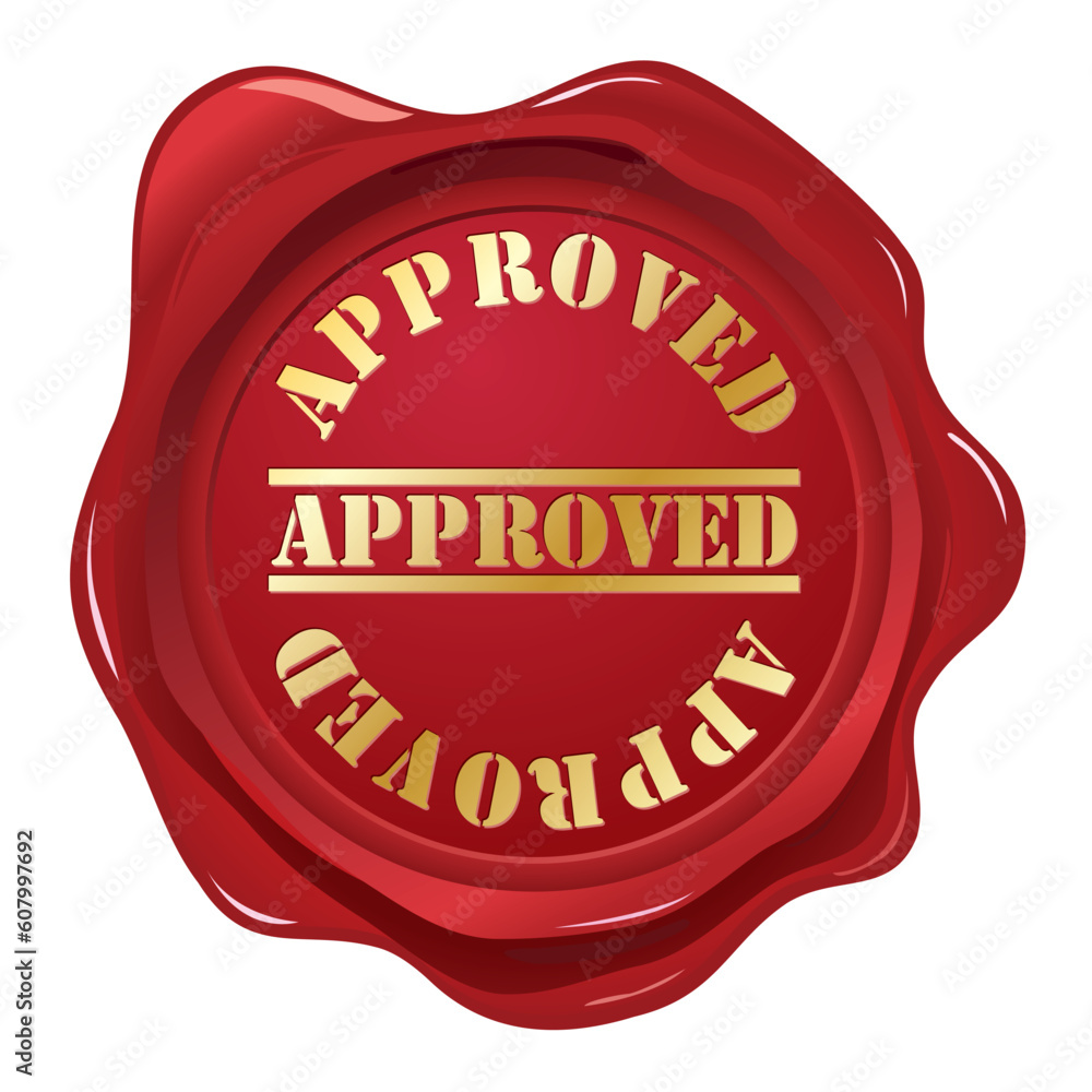 Approved wax seal. Please check my portfolio for more stationery illustrations. Approved wax seal. Please check my portfolio for more stationery illustrations.