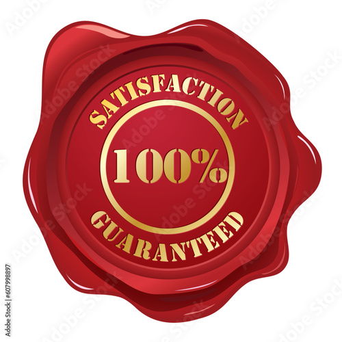 Satisfaction Guaranteed seal.  Please check my portfolio for more seal illustrations.