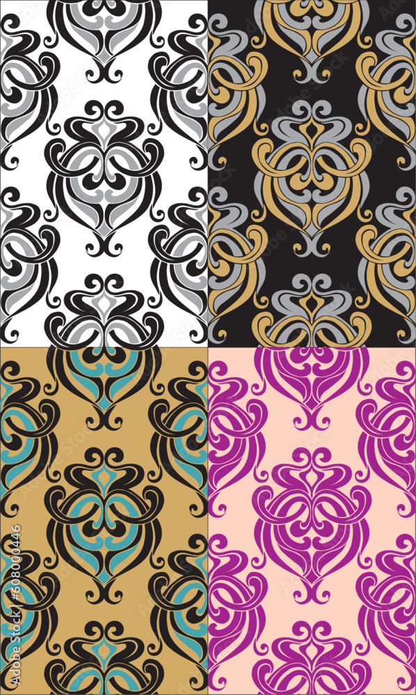 Vector illustration of retro wallpaper Vector illustration of retro wallpaper