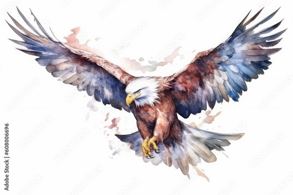 Fototapeta premium american bald eagle