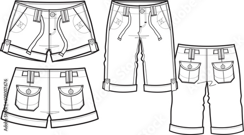 lady fashion shorts