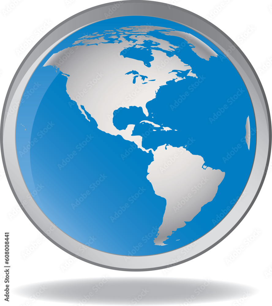 Globe concept icon web internet vector illustration Globe concept icon web internet vector illustration
