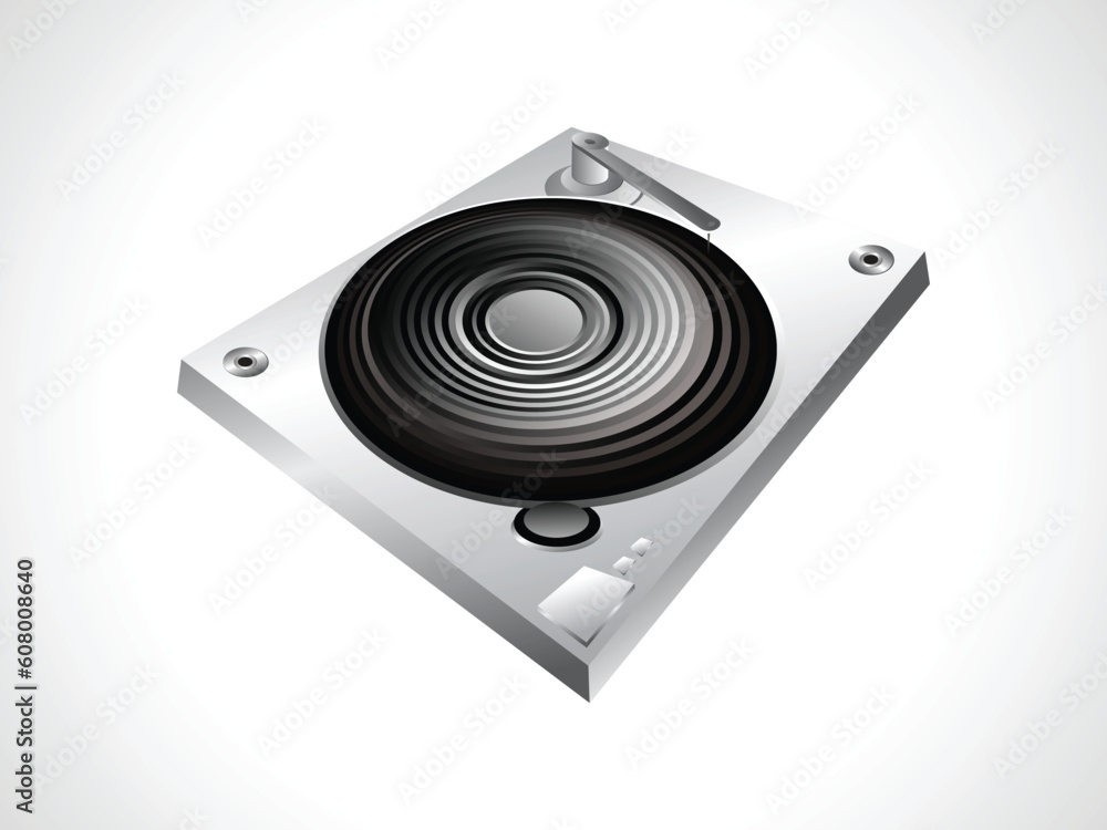 musical dj mixing system element vector illustration musical dj mixing system element vector illustration