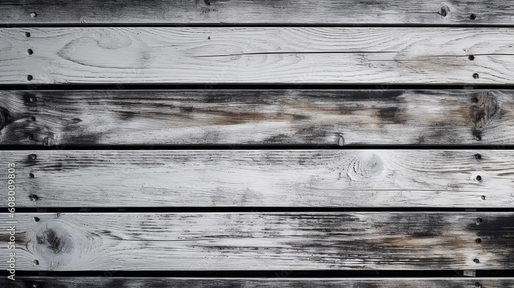 Fototapeta premium White wooden planks background. Backdrops of wooden planks. Created with Generative AI technology.